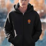 Kabataş Erkek Lisesi Siyah Fermuarlı Ceket