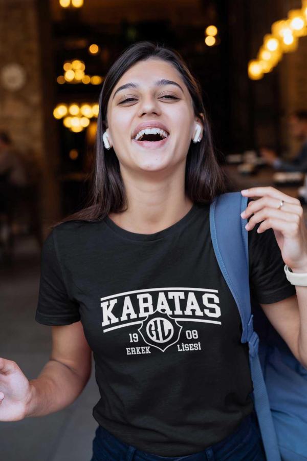 Kabataş Erkek Lisesi Siyah Tişört