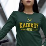 Kadıköy Anadolu Lisesi Nefti Yeşili Uzun Kollu Tişört
