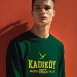 Kadıköy Anadolu Lisesi Nefti Yeşili Uzun Kollu Tişört