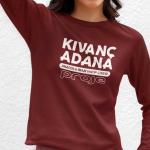 Kıvanç Adana Anadolu İmam Hatip Lisesi Bordo Uzun Kollu Tişört – Proje Okul Tasarımı