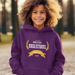 Kurttepe Borsa İstanbul İlkokulu Mor Kapüşonlu Sweatshirt