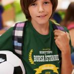 Kurttepe Borsa İstanbul İlkokulu Nefti Yeşili Tişört– 2006