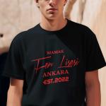 Mamak Fen Lisesi Siyah Tişört