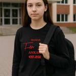 Mamak Fen Lisesi Siyah Uzun Kollu Tişört – Ankara EST.2022