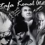 Mustafa Kemal Atatürk Siyah Tişört