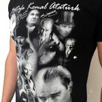 Mustafa Kemal Atatürk Siyah Tişört