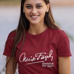 Necip Fazıl Kısakürek Fen Lisesi Bordo Tişört – %100 Pamuk