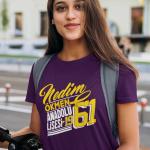 Nedim Ökmen Anadolu Lisesi Mor Tişört – %100 Pamuk