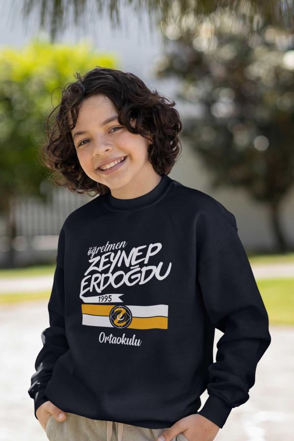 Öğretmen Zeynep Erdoğdu Ortaokulu Lacivert Sweatshirt