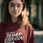 Öğretmen Zeynep Erdoğdu Ortaokulu Bordo Sweatshirt