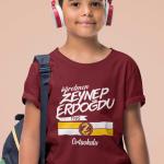 Öğretmen Zeynep Erdoğdu Ortaokulu Bordo Tişört