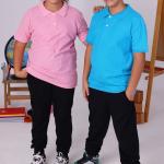 Turkuaz Çocuk Polo Yaka Kısa Kollu Tişört – Okul Forması