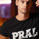PRAL Okul Tişörtü Sıfır Yaka Siyah