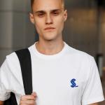 Sakıp Sabancı Anadolu Lisesi Beyaz Sıfır Yaka Tişört