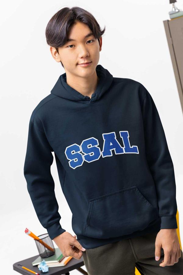Sakıp Sabancı Anadolu Lisesi Kolej Tarzı Lacivert Hoodie