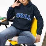 Sakıp Sabancı Anadolu Lisesi Kolej Tarzı Lacivert Hoodie