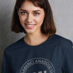 Sakıp Sabancı Anadolu Lisesi Lacivert Sıfır Yaka Tişört