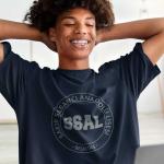 Sakıp Sabancı Anadolu Lisesi Lacivert Sıfır Yaka Tişört