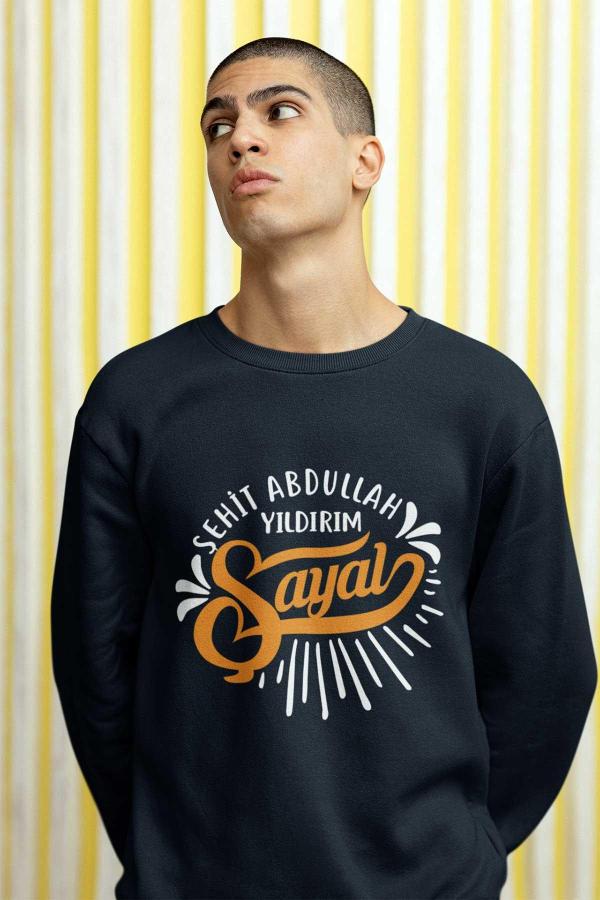 Şehit Abdullah Yıldırım Anadolu Lisesi Lacivert Sweatshirt