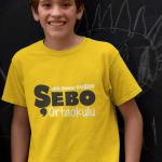 Şehit Enver Buğur Ortaokulu Sarı Tişört – Canlı Renkli ve Enerjik Okul Tasarımı