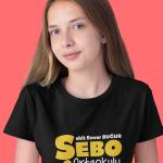 Şehit Enver Buğur Ortaokulu Siyah Tişört