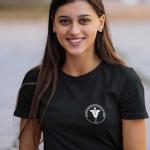 Şehit İlhan Varank Fen Lisesi Logo Baskılı Siyah Tişört