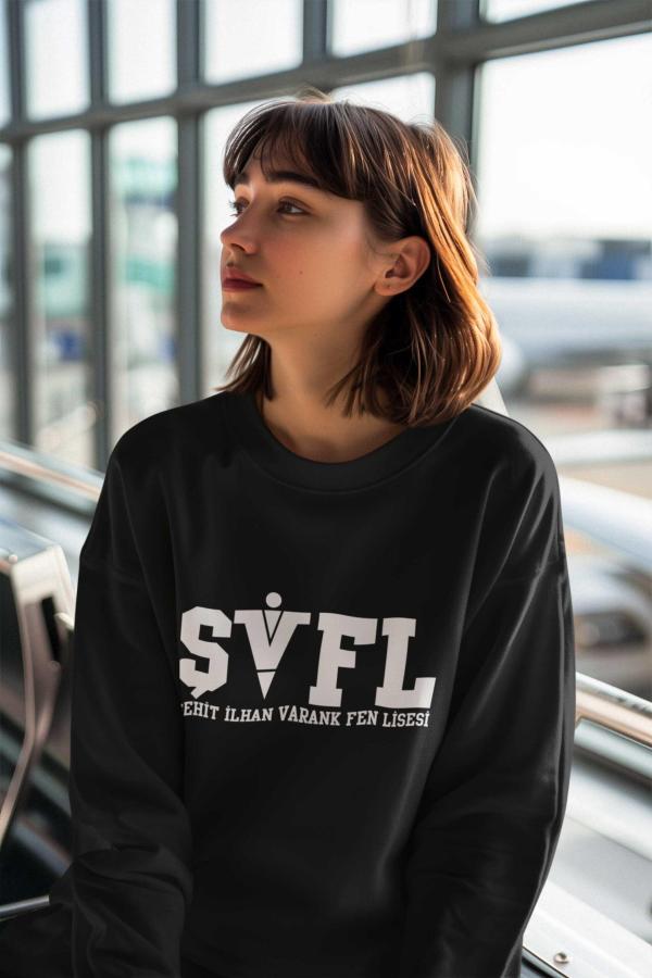 Şehit İlhan Varank Fen Lisesi Siyah Sweatshirt