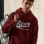 Seyhan Rotary Anadolu Lisesi Bordo Hoodie