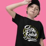 Sıtkı Kulak Ortaokulu Tişört – Siyah, Unisex, Sıfır Yaka Tasarım