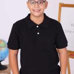 Siyah Çocuk Polo Yaka Kısa Kollu Tişört – Okul Forması