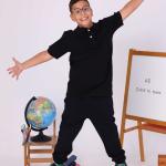 Siyah Çocuk Polo Yaka Kısa Kollu Tişört – Okul Forması