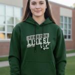 Trabzon Fen Lisesi Nefti Yeşili Kapüşonlu Hoodie