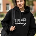 Trabzon Fen Lisesi Siyah Kapüşonlu Hoodie