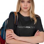 Trabzon Fen Lisesi Siyah Sıfır Yaka Tişört