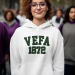 Vefa Lisesi Beyaz Kapüşonlu Sweatshirt