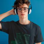 Vefa Lisesi Lacivert Sıfır Yaka Tişört – 1872 Baskılı %100 Pamuk