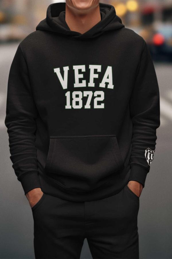 Vefa Lisesi 1872 Siyah Hoodie