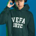 Vefa Lisesi Yeşil Kapüşonlu Sweatshirt