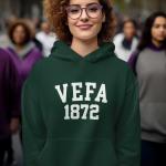 Vefa Lisesi Yeşil Kapüşonlu Sweatshirt