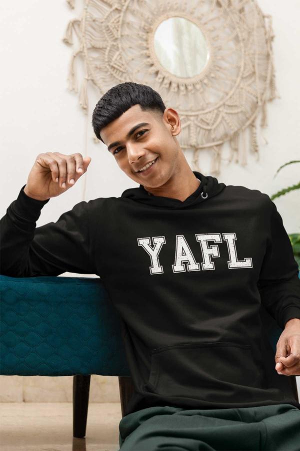 Yaşar Acar Fen Lisesi Siyah Kapüşonlu Sweatshirt | YAFL