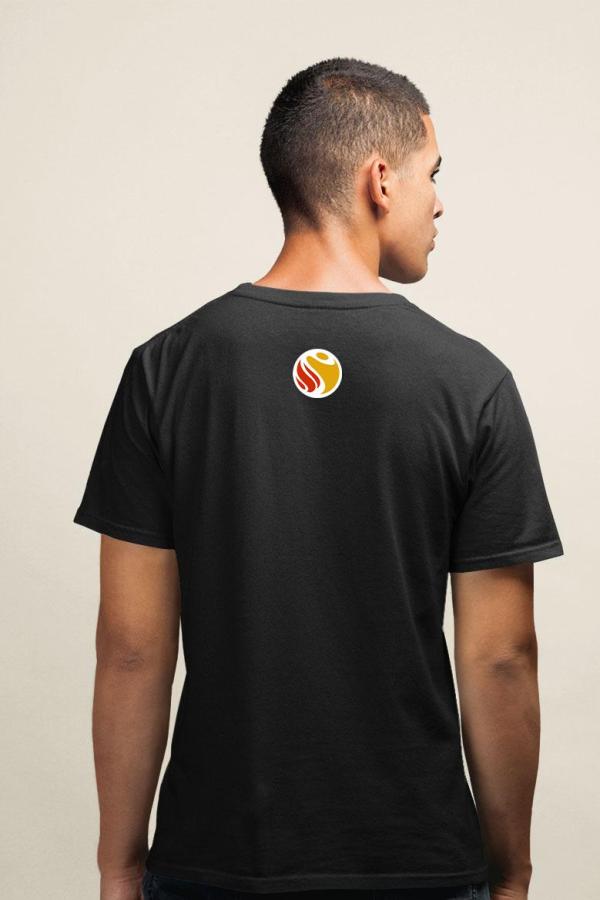 Yenilevent Anadolu Lisesi Siyah Sıfır Yaka Tişört