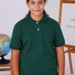 Yeşil Çocuk Polo Yaka Kısa Kollu Tişört – Okul Forması