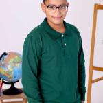 Yeşil Çocuk Polo Yaka Uzun Kollu Tişört – Okul Forması