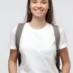 Yetişkin Bisiklet Yaka Beyaz Kısa Kollu Unisex Tişört – Yönetmeliğe Uygun %100 Pamuk