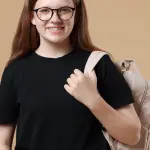 Yetişkin Bisiklet Yaka Siyah Kısa Kollu Unisex Tişört – Yönetmeliğe Uygun %100 Pamuk