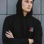 Yusuf Ziya Öner Fen Lisesi 1998 Siyah Kapüşonlu Hoodie